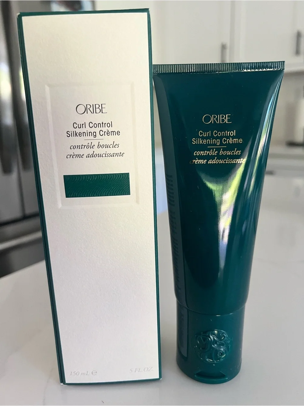 Oribe Curl Control Silkening Crème — Deep Teal